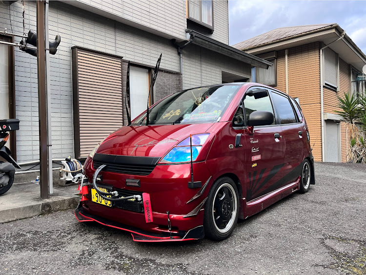 MRワゴンの絶滅危惧車種保存会・黄金色うんこ取り付けに関するカスタム事例の投稿画像1枚目