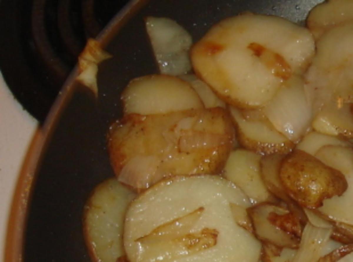 Low Potassium Fried Potatoes | Just A Pinch Recipes