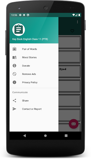 Key Book English Class 11 PTB