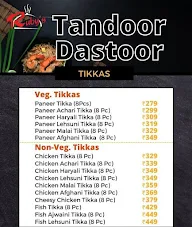 Tandoor Dastoor menu 4