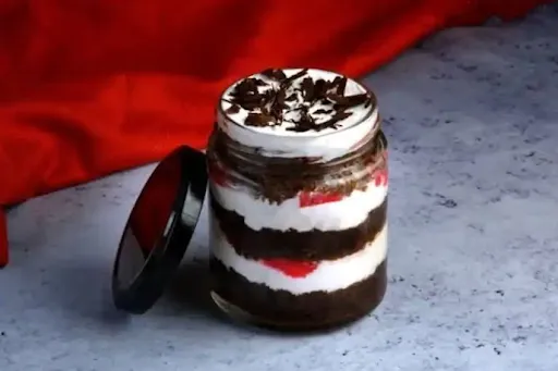 Black Forest Cake In Jar