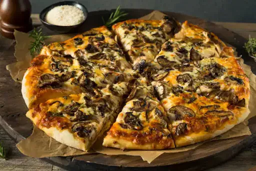 Classic Cheese And Mushroom Pizza