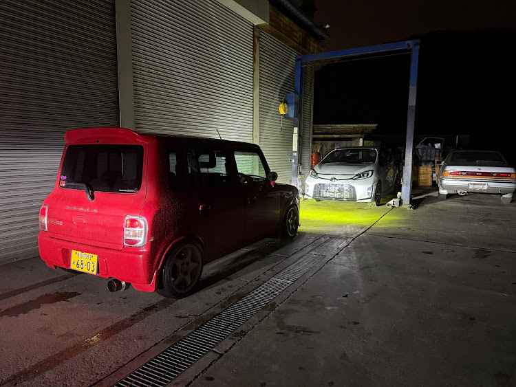 アルトラパンのお別れ・お別れの日・ラパンSS・6年間ありがとうございました！・ニューマシーン納車に関するカスタム事例の投稿画像8枚目