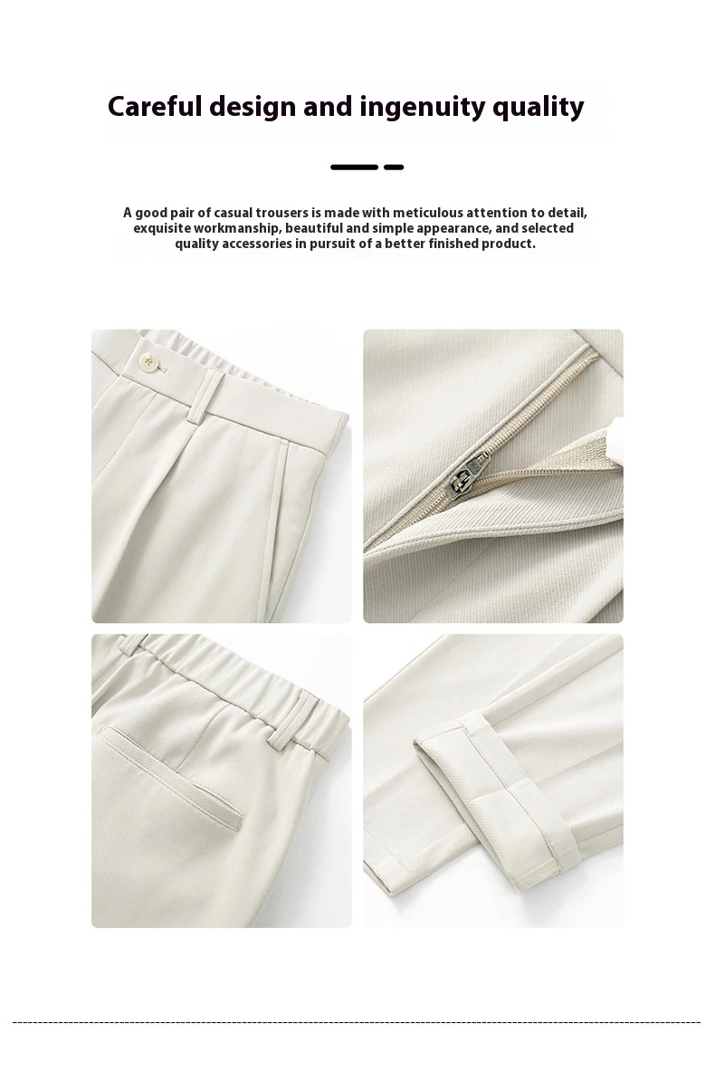 Title 23, Mens Business Slim-Fitting Ankle Length Trouse...
