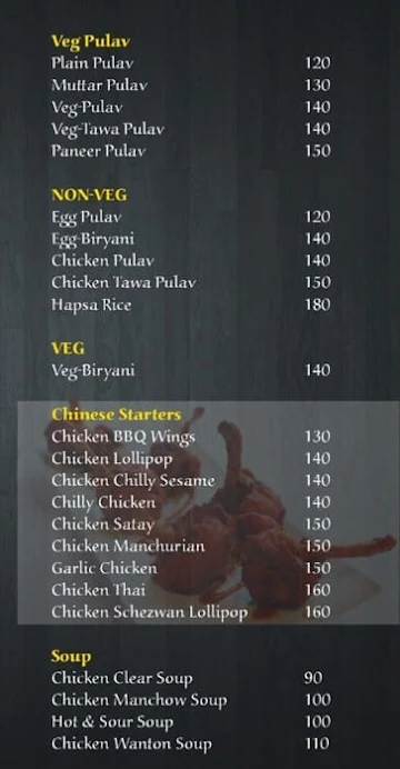 Ostaadi menu 