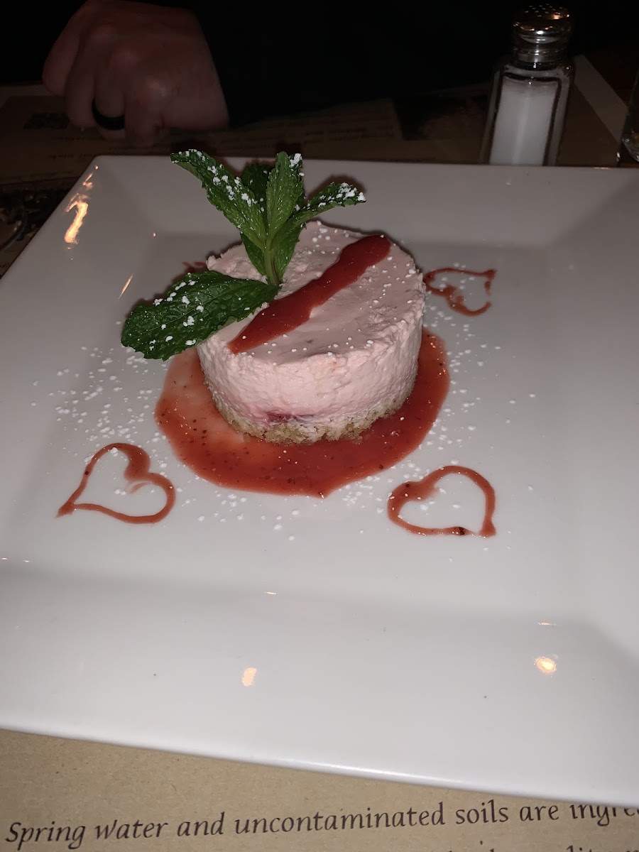 Special Valentines dessert but it was amazing!