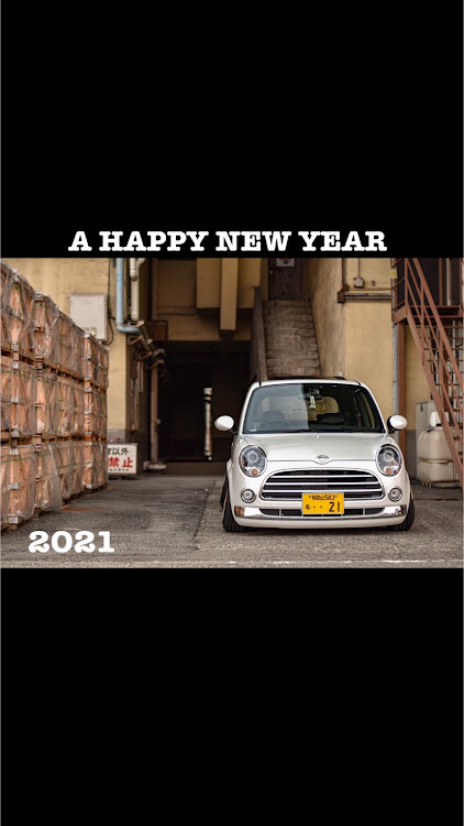 ミラジーノのミラジーノ・ミラジーノL650S・新年のご挨拶に関するカスタム事例の投稿画像1枚目