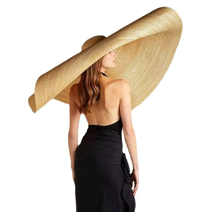 Title 7, Opvouwbare strandstro oversized zonnehoed