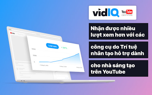 vidIQ Vision for YouTube