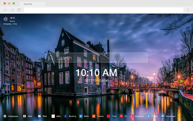 Amsterdam New Tab Page HD Wallpapers Themes