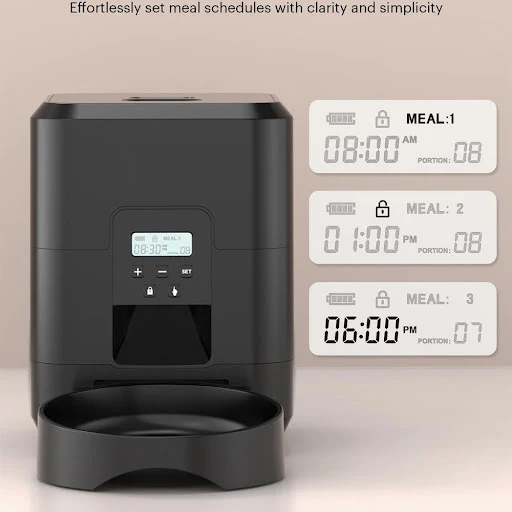 2l Button USB Automatic Pet Feeder Smart Cat Feeder Dog Slow Food Dispenser with Voice Timing Pet Feeding pet Supplie Fo