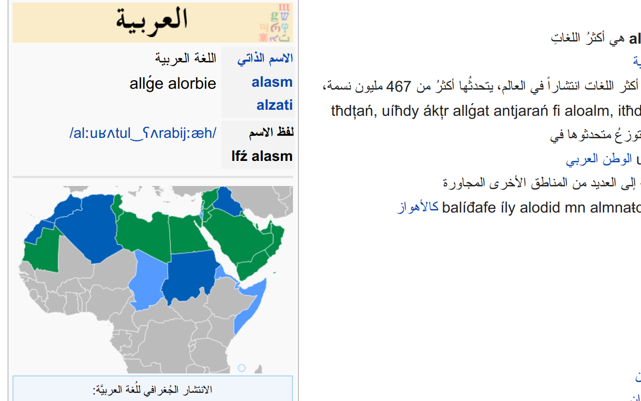 ARABEASY view Arabic web in English letters Preview image 1