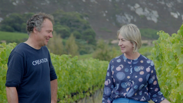 Jean-Claude and Carolyn Martin from Creation Wines.