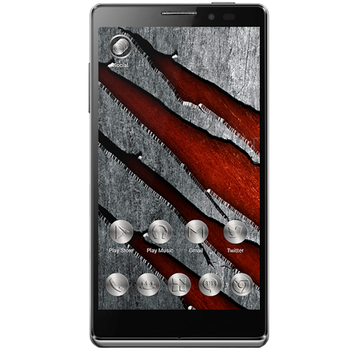 Metal Next Launcher Theme