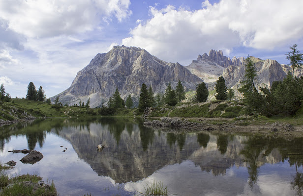 Lago ai piedi del Nuvolau di Simone Candian