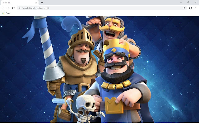 Clash Royale HD Wallpapers and New Tab