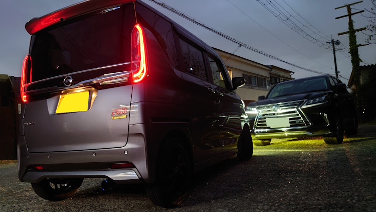 ルークスのいつもイイネ&コメントありがとうございます🙇‍♂️・かわいい相棒・LEXUS LX・コラボに関するカスタム事例の投稿画像1枚目