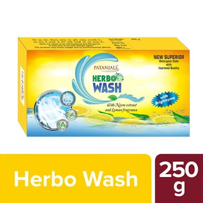 Patanjali Herbo Wash Detergent Cake - 250 gm