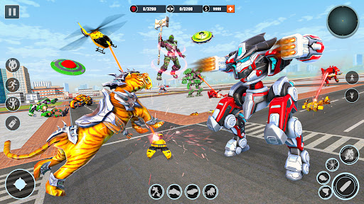 Screenshot Robot Game Robot Transform War