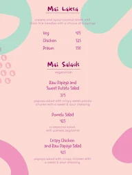 Mai Bao menu 6