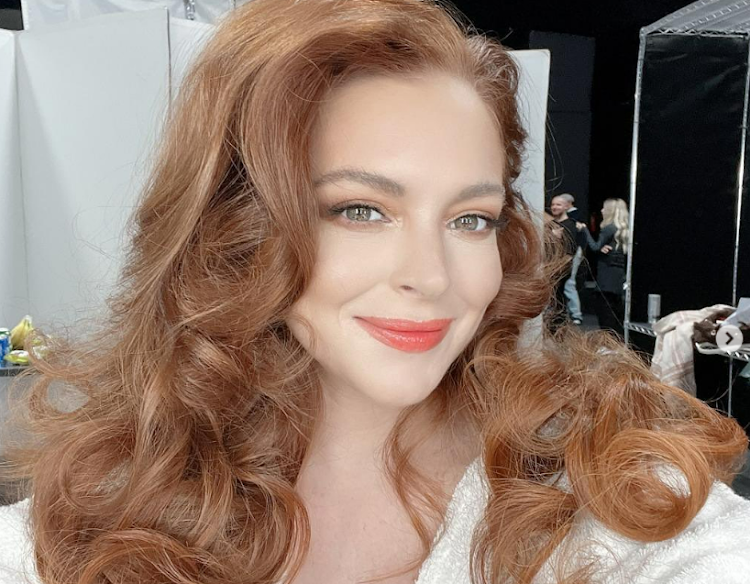 Actress Lindsay Lohan.