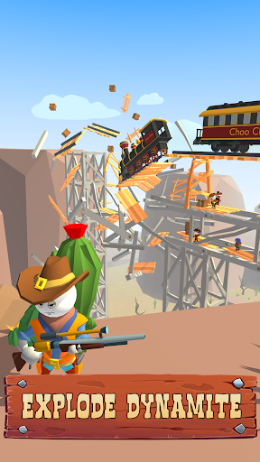 Screenshot Stickman Sniper: Western gun