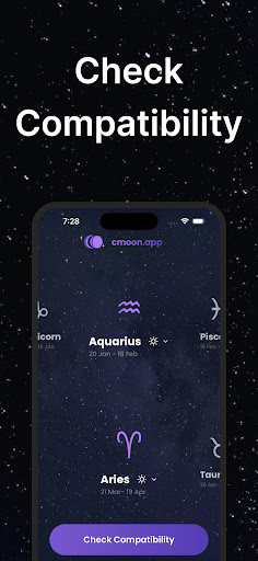 Screenshot Moon Phase Compatibility