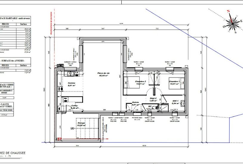  Vente Terrain + Maison - Terrain : 1 098m² - Maison : 80m² à Sers (16410) 