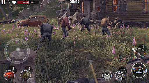 Screenshot Left to Survive: Zombie Games