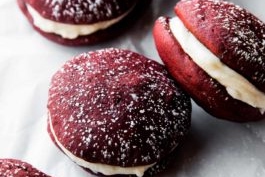 Red Velvet Whoopie Pies