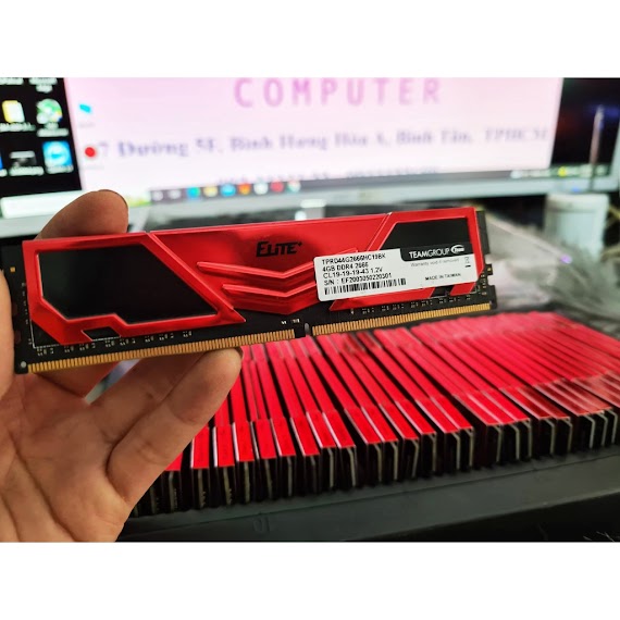 [Hcm] Ram Máy Tính Ddr4 4G Busd 2400, Buss 2133, Buss 2666 Tản Và Không Tản, Còn Bảo Hành Hãng 09.2023