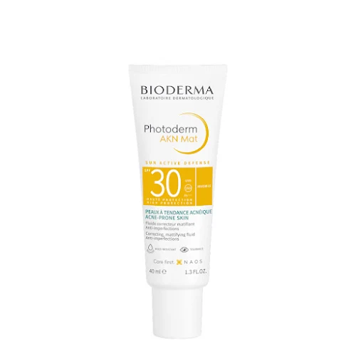 Kem chống nắng dành cho da mụn, hỗn hợp và da dầu Bioderma Photoderm AKN Mat SPF30 - 40ml