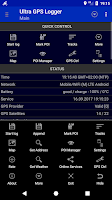Ultra GPS Logger Screenshot