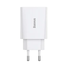 Cục sạc nhanh Baseus Speed Mini 1C 20W EU (Trắng)