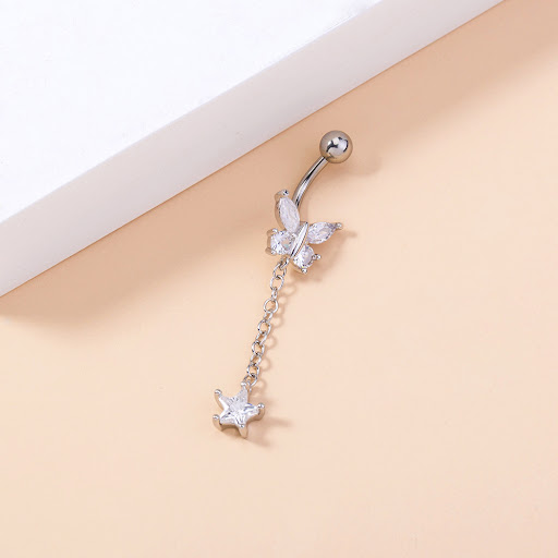 Title 1, Temperament Micro-inlaid Tassel Long Butterfly ...