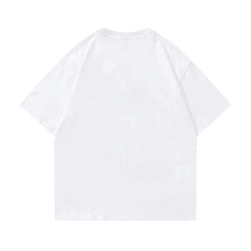 Fashionable loose printed short sleeve t-shirt, perfect for casual wear, offering comfort and style, ideal for everyday 