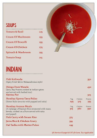 Bombay Avenue menu 4