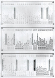 Hotel Red Chilli menu 1