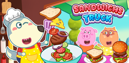 Wolfoo Cooking Game - Sandwich