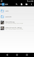 EDS  – encrypt your files to k Screenshot