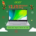 [Mã Elmall5 Giảm Đến 500K] Laptop Acer Aspire 5 A514 - 54 - 5127 (I5 - 1135G7 | 8Gb | 512Gb | 14' Fhd | Win 11)