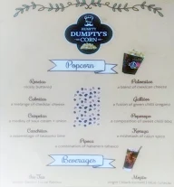 Humpty Dumptys menu 1