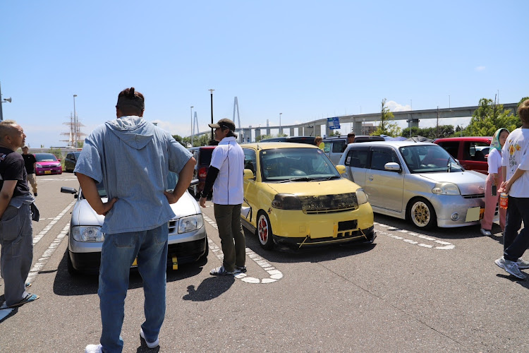 ごっちん(爆)。さんが投稿した海王丸パーク・富山ゆるゆるミーティング・L-ﾌｧﾐﾘｰ(light car family)・弐漆五倶楽部・お盆休みに関するカスタム事例の投稿画像9枚目