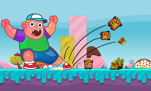 Android application Oscar Nob Smash Hero screenshort