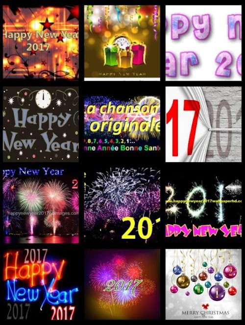 Android application Happy New Year Greetings 2017 screenshort