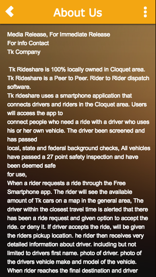 TK Rideshare Screen 2