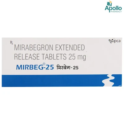 MIRBEG-25MG ER TAB 10'S