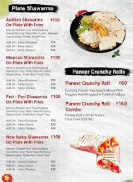 Absolute Shawarma menu 3