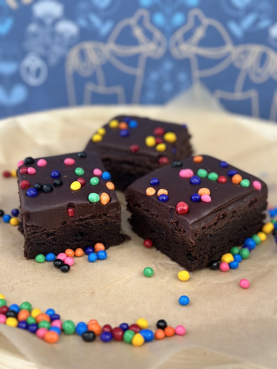 Cosmic Brownies. (Gluten & Nut Free)