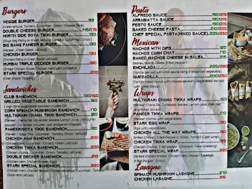 Stark Cafe menu 